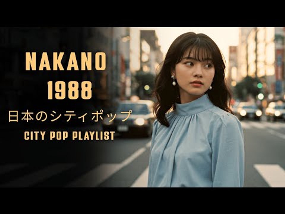 NAKANO 1988 – 日本のシティポップ CITY POP PLAYLIST