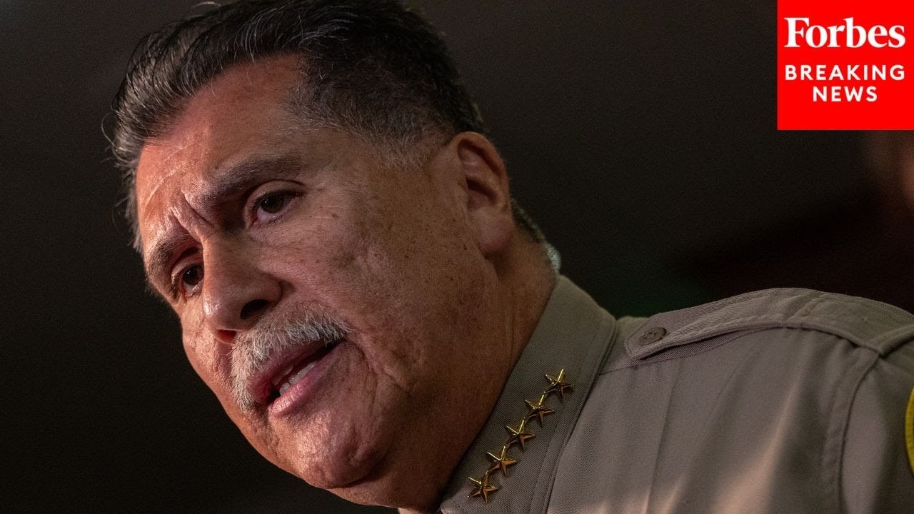Los Angeles Sheriff Robert Luna Updates Press On Training Facility Explosion