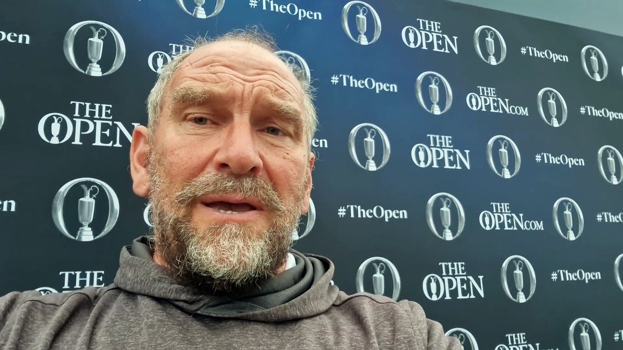 Martin Dempster on 2nd round of The Open