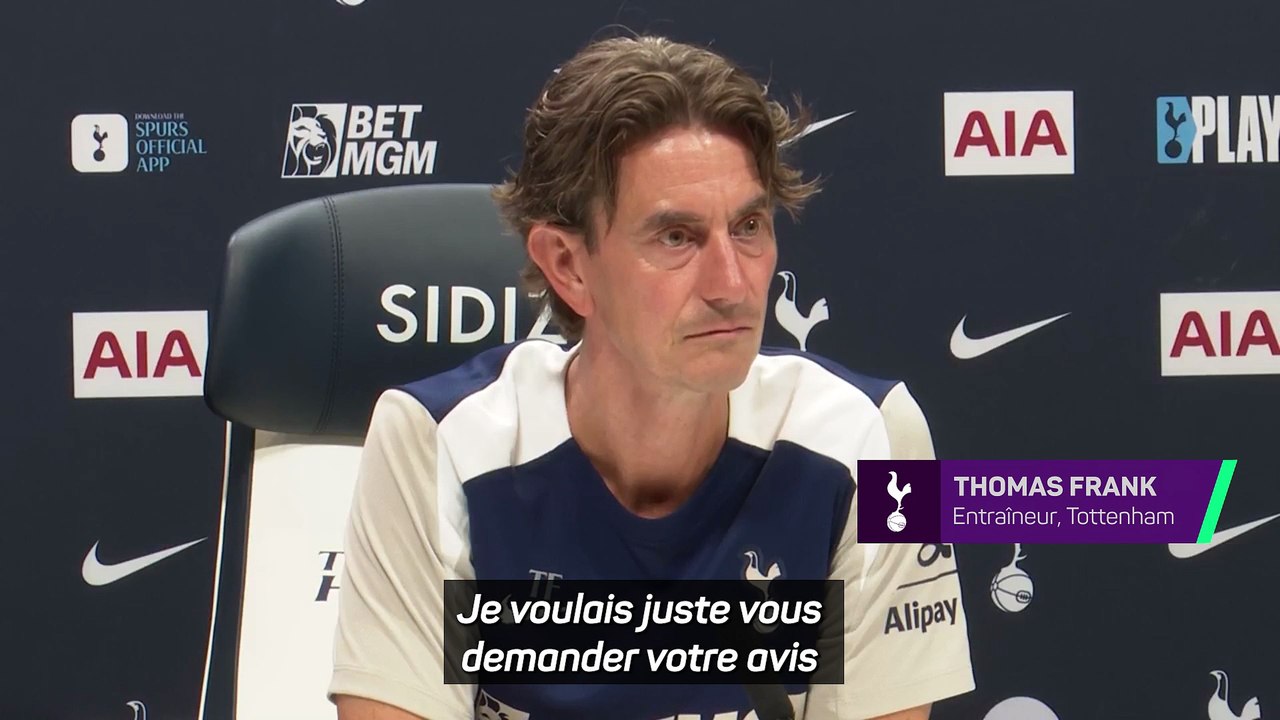 Frank : "Je ferai peut-être deux exceptions : Ronaldo et Messi"