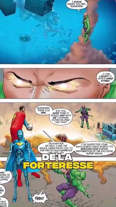 Lex Luthor avec les pouvoirs de Superman : Le Chaos Total !