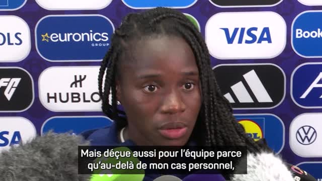 Bleues - Mbock : "Triste pour l’équipe avant tout"