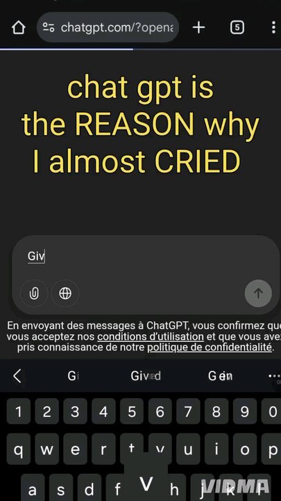 Chat Gpt Is The REASON Why I Almost  CRIED🥹🥺🤧
