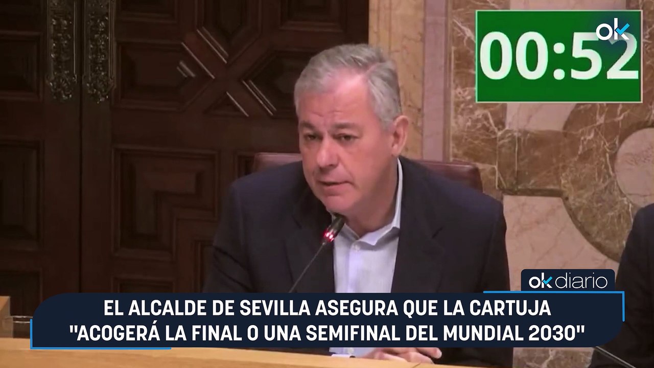 El alcalde de Sevilla asegura que La Cartuja "acogerá la final o una semifinal del Mundial 2030"