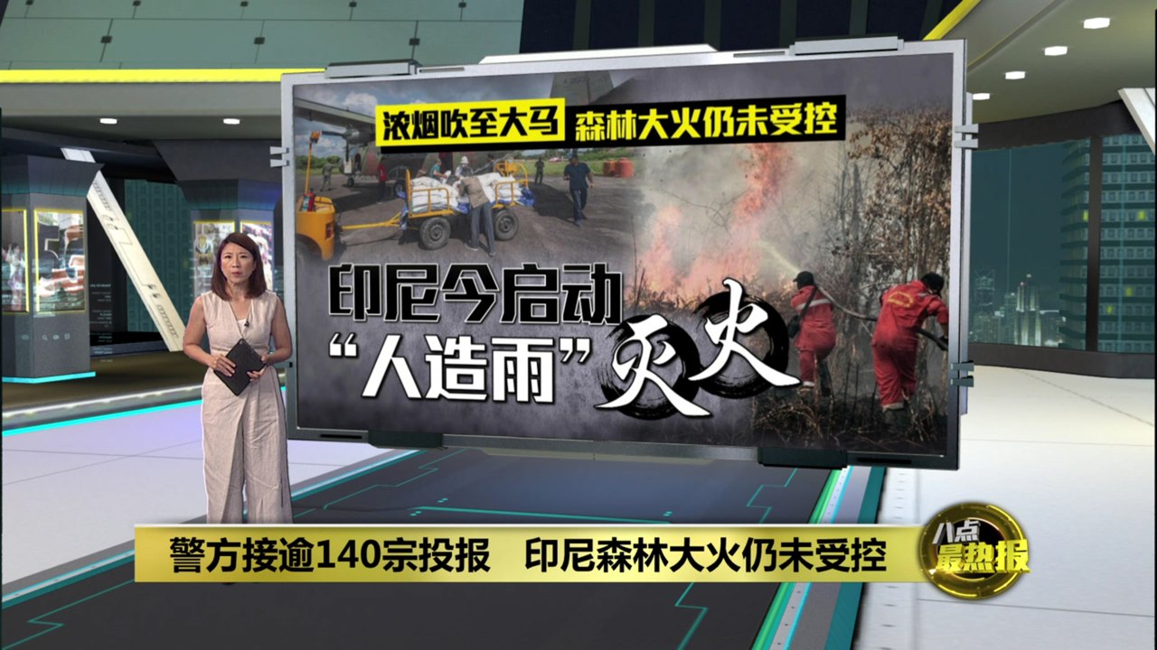 印尼大火连烧4至5天未停   大马空污指数上升