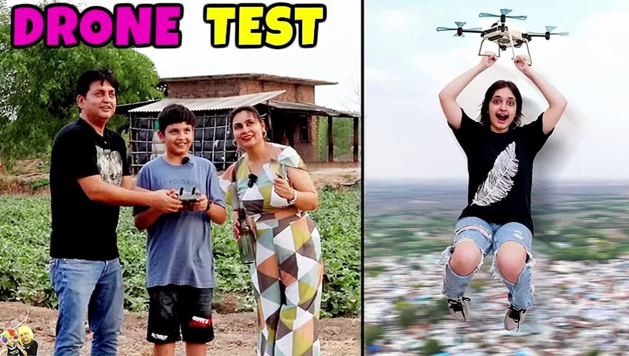 DRONE TEST _ Aayu and Pihu Show