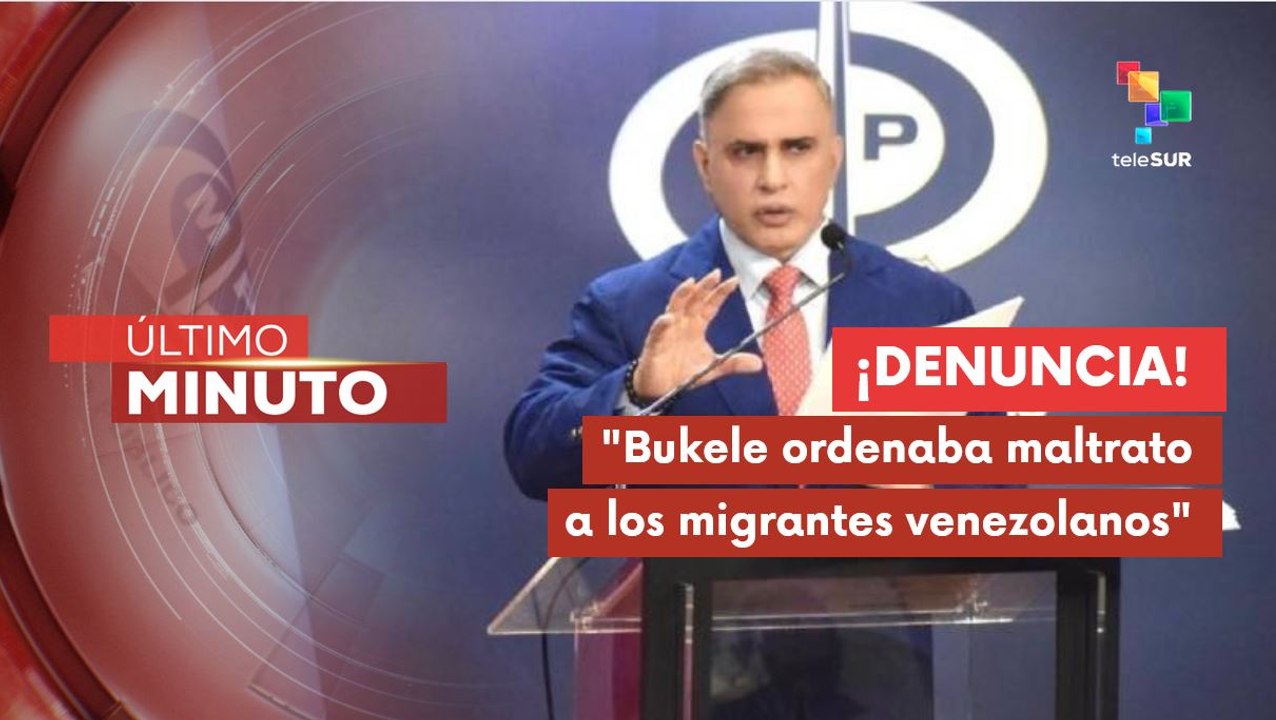 Fiscalía de Venezuela condenó el maltrato a migrantes rescatados del CECOT