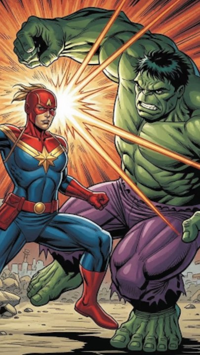 Hulk humilie Captain Marvel