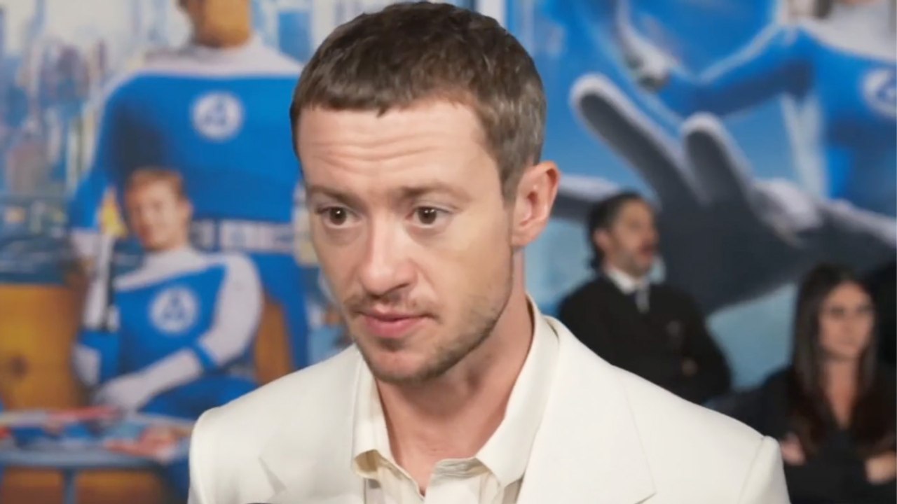 'Fantastic Four' Star Joseph Quinn Shares His Excitement to Team Up With Tom Holland in Future MCU Projects | THR Video