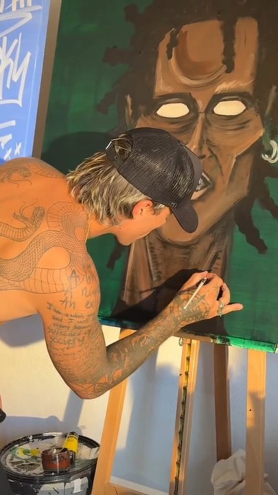 Cet artiste peint une toile incroyable de Jolagreen 🎨