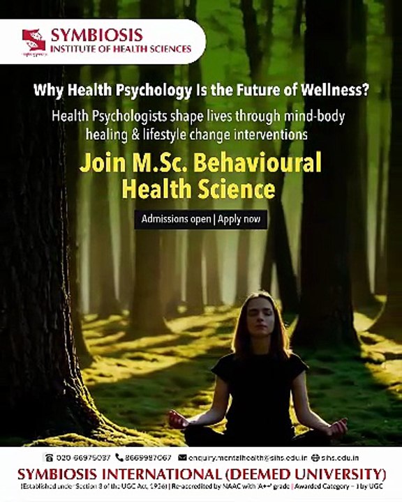 M.Sc. Behavioural Health Sciences In Pune