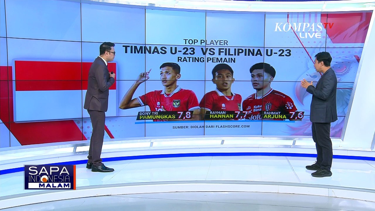 [FULL] Analisis Penguasaan Bola Hingga Umpan Sukses Pertandingan Timnas U-23 | SAPA MALAM