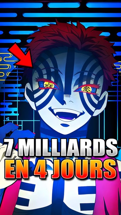Demon Slayer à rapporté 7 MILLIARDS en 4 Jours! 🤯💰