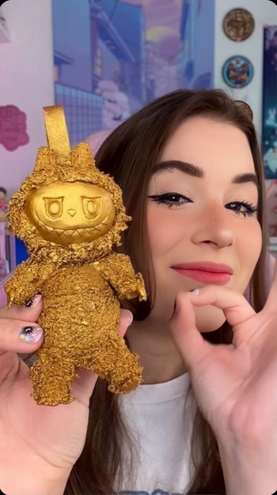 THE ONE AND ONLY 24K GOLD LABUBU 🤩🤩