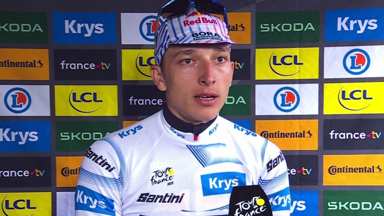 Tour de France 2025 - Florian Lipowitz : "Demain, je m'attends à ce que Jonas Vingegaard tente quelque chose..."