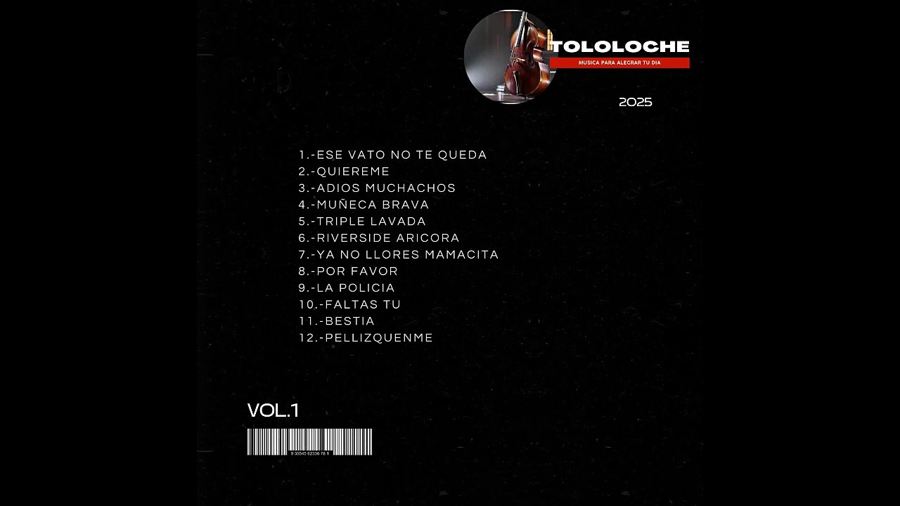 Tololoche – Bélico Romántico Vol. 1 | Corridos que Enamoran y Duelen (Álbum Oficial)