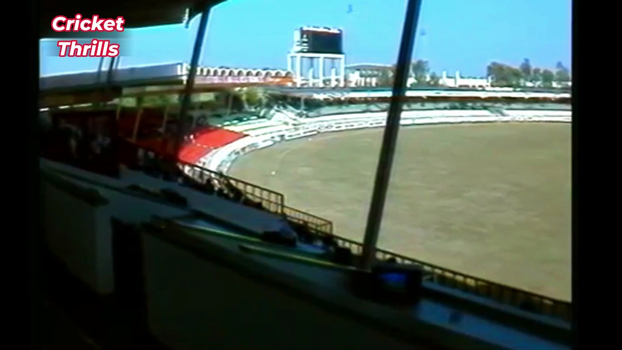 Kris Srikanth Aggressive batting vs West Indies at Sharjah in 1989