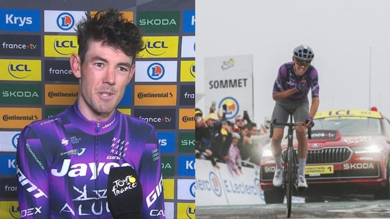 Tour de France 2025 - Ben O'Connor : "Quand Pogacar et Vingegaard sont revenus..."