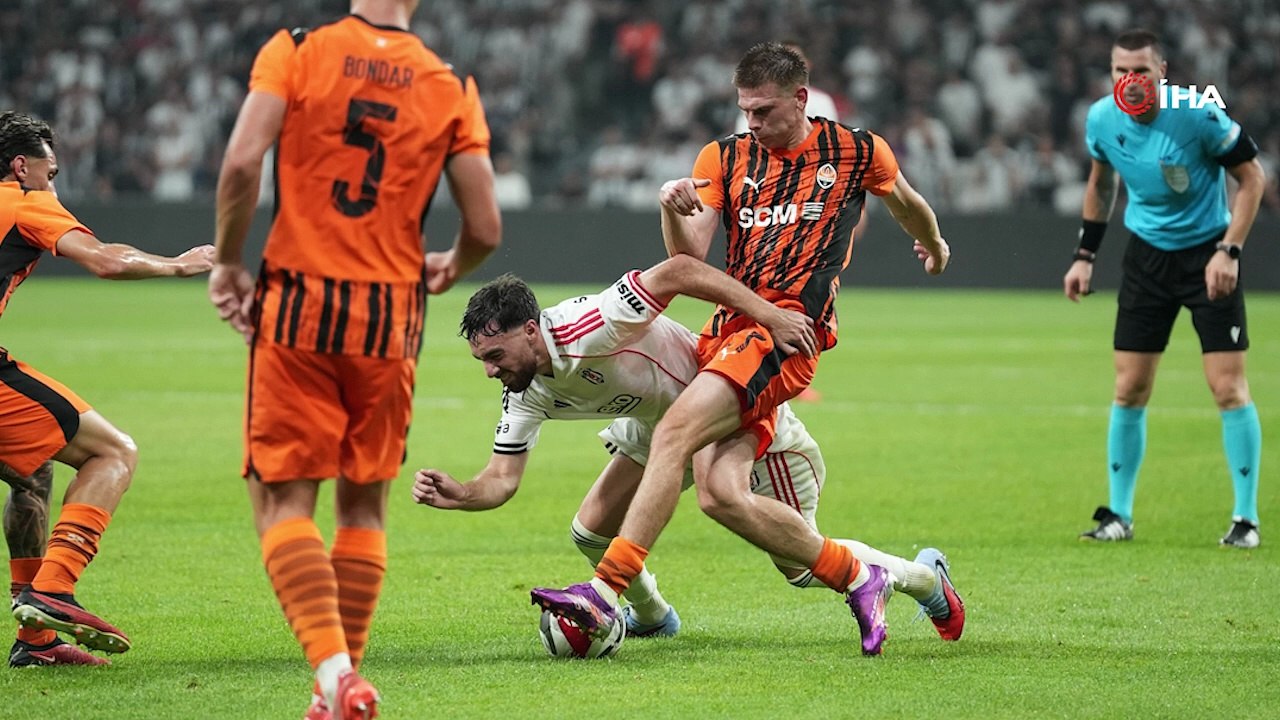 Beşiktaş - Shakhtar Donetsk maçı (VİDEO)