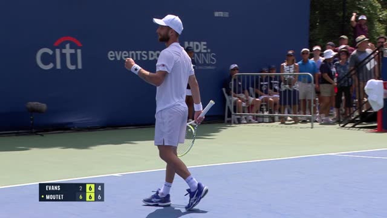 Washington - Moutet rejoint Medvedev