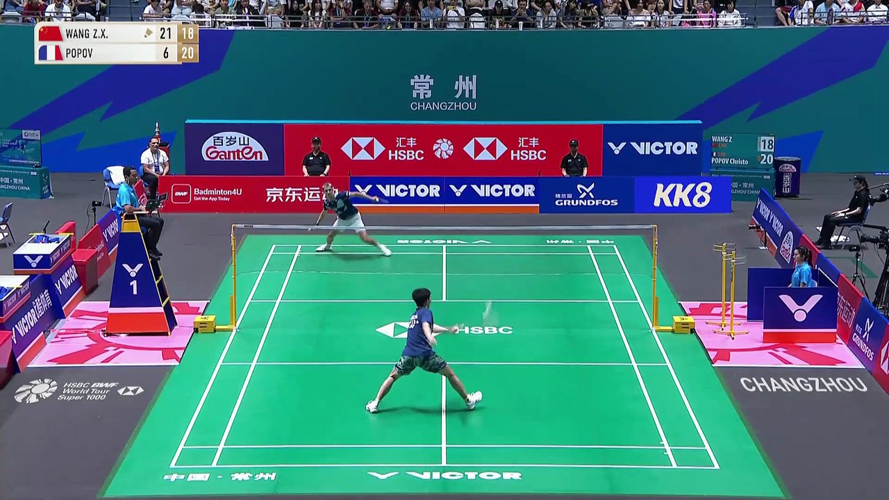 Christo Popov sorti en quarts à l'Open de Chine - Badminton