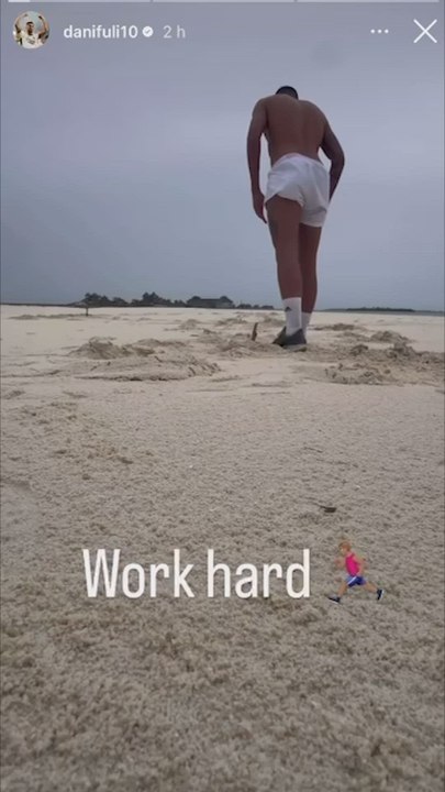 Ceballos ejercita duro en vacaciones