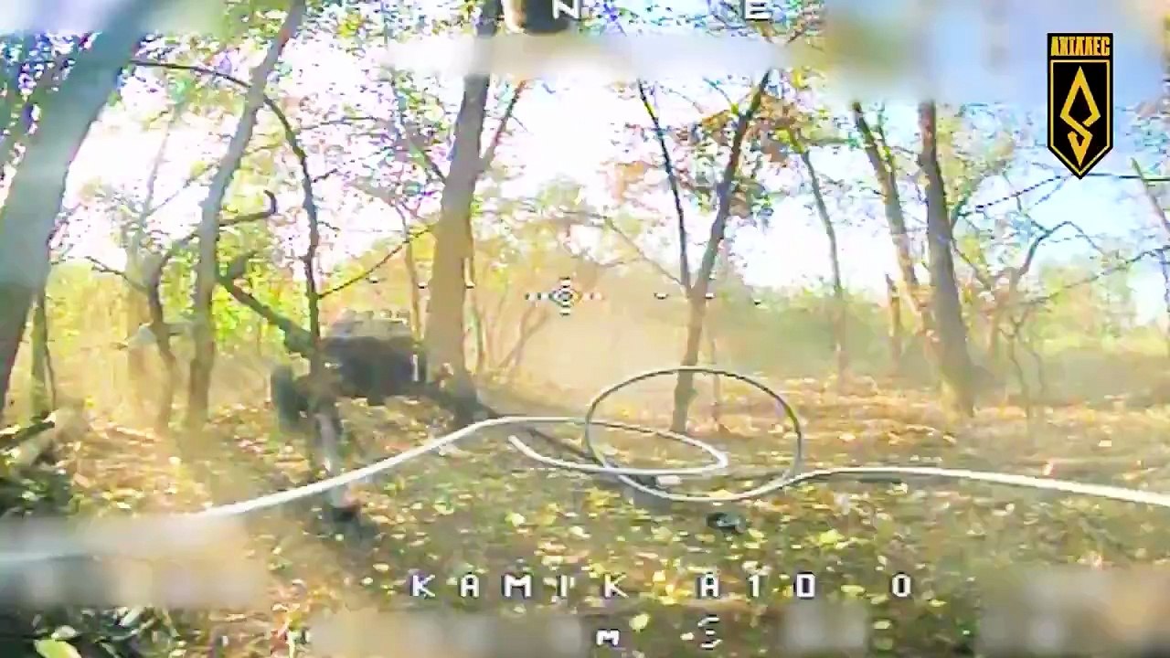 🇺🇦🚀 Ukrainian drone destroys North Korean Type 75 rocket launcher in Kharkiv region