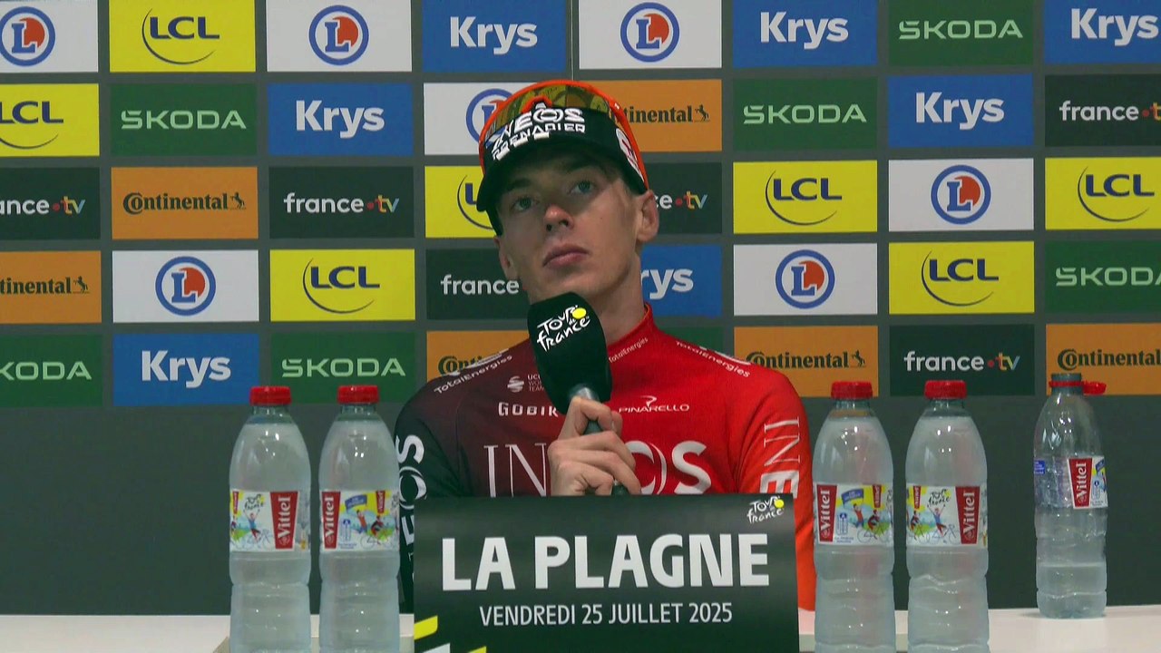 Tour de France 2025 - Thymen Arensman : "Je sais que parfois, Vingegaard et Pogacar peuvent se regarder, donc..."