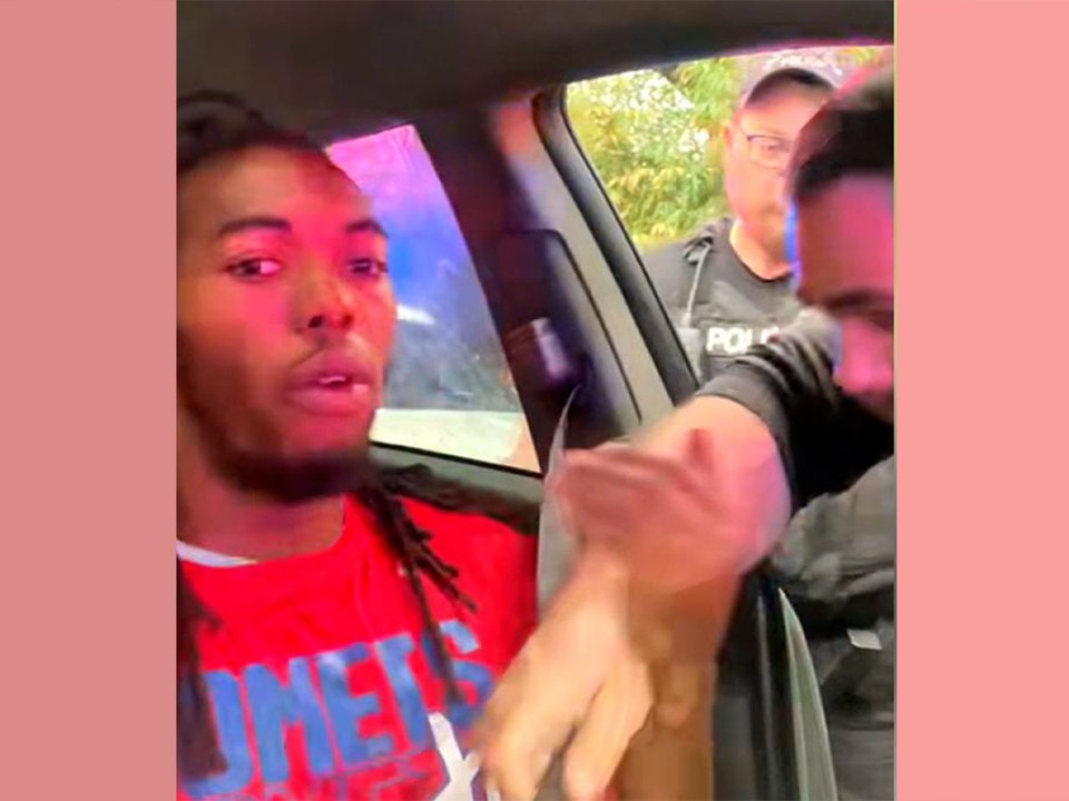 Florida police beating black man