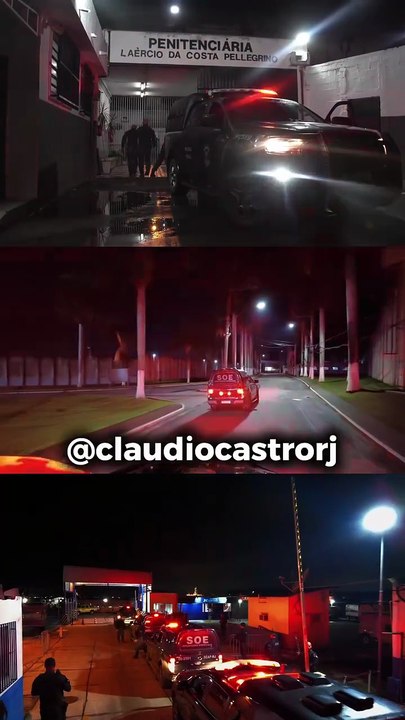 Vídeo mostra membros do Comando Vermelho sendo tranferidos de presídio; assista