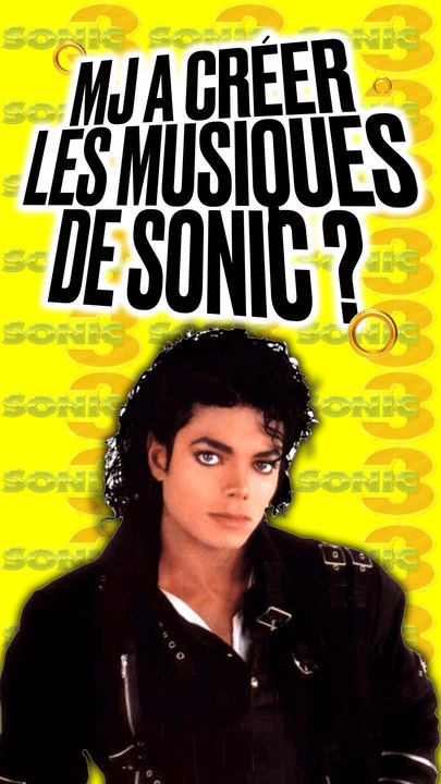MICHAEL JACKSON KICK SUR SONIC 3