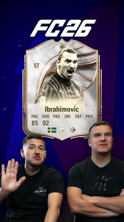 La carte de Ibrahimovic sur FC26