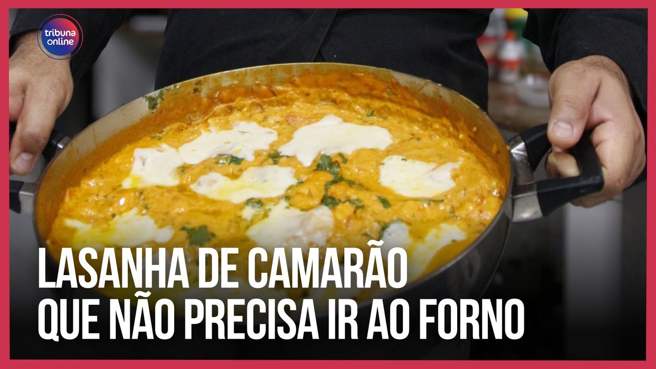 Lasanha de camarão que não precisa ir ao forno | Como Fazer