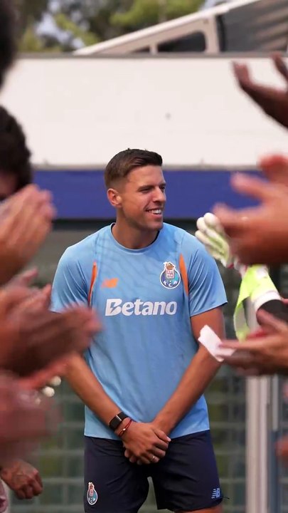 Receção Jan Bednarek FC Porto