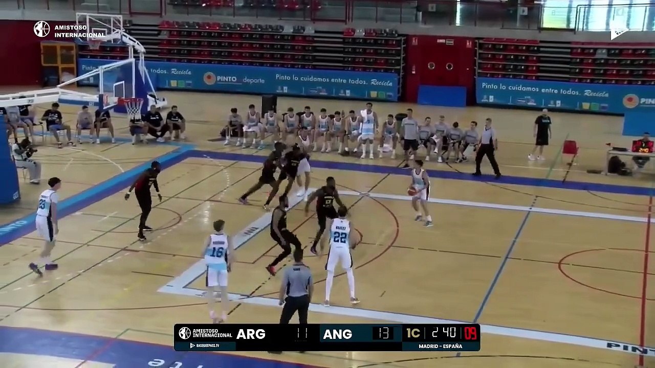 Amistoso 2025 - Juani Marcos 17 pts - Argentina vs Angola