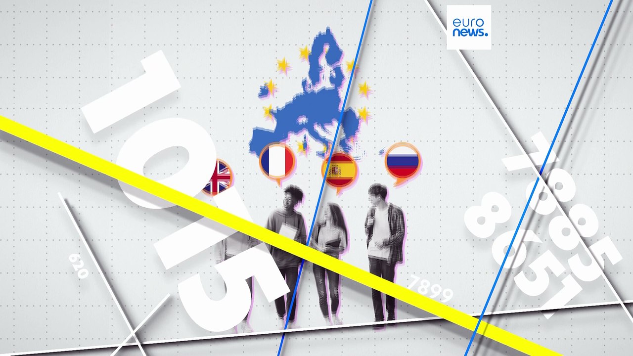 Which are the most studied languages in EU schools?