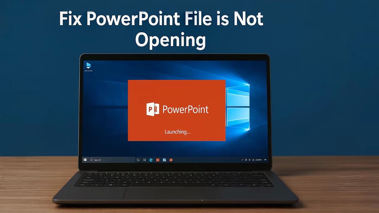 Fix PowerPoint not opening files in Windows 10 / 11 / 8 / 7 | 3 Easy Working Methods