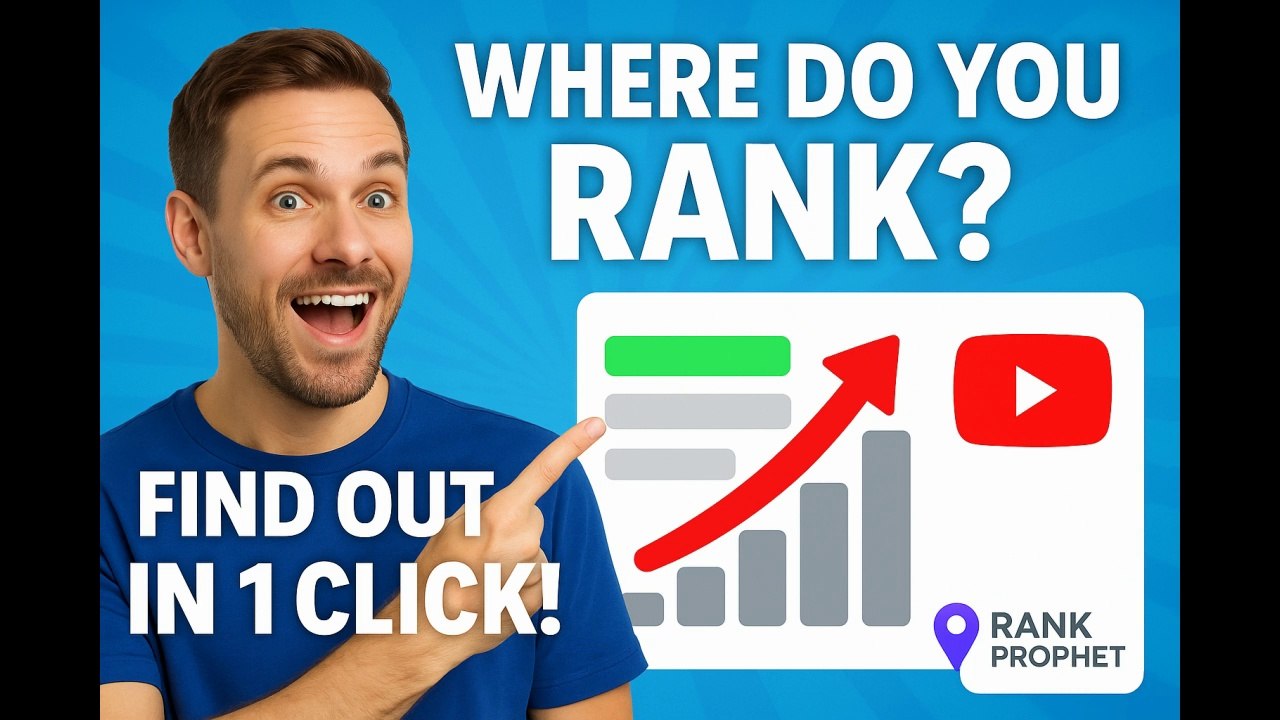 Youtube Rank checker Tutorial