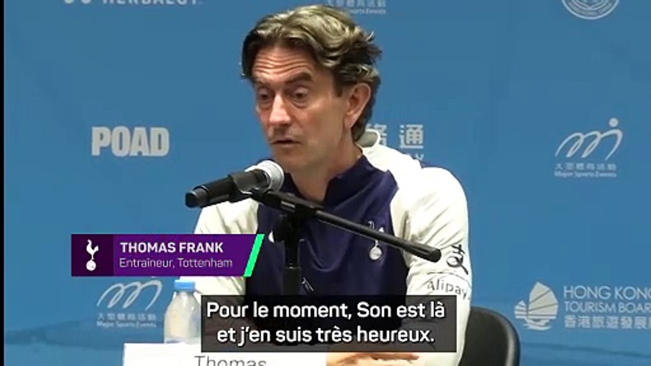 Frank : "Son est un joueur de Tottenham"