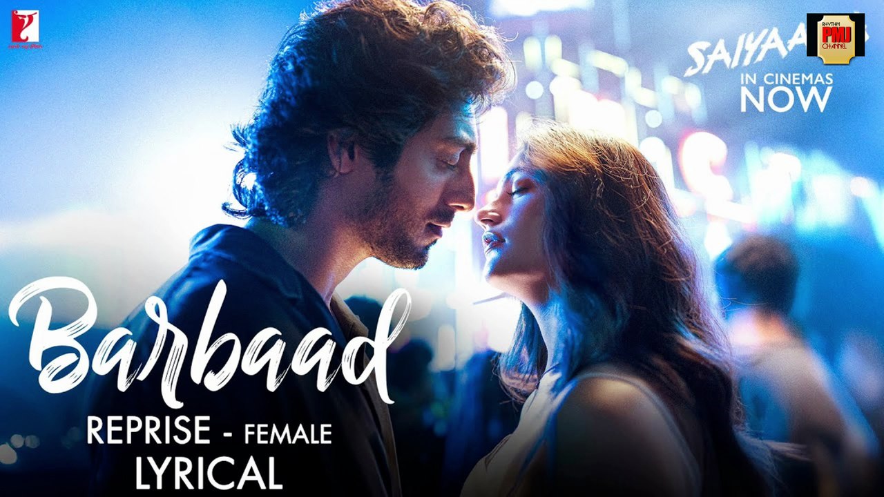 Barbaad Reprise - Female Song | Saiyaara | Ahaan Panday, Aneet Padda, The Rish, Shilpa Rao
