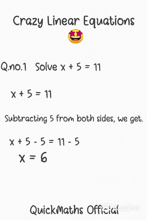 Quick Algebra Trick! 💡 Solve x in Just Seconds!