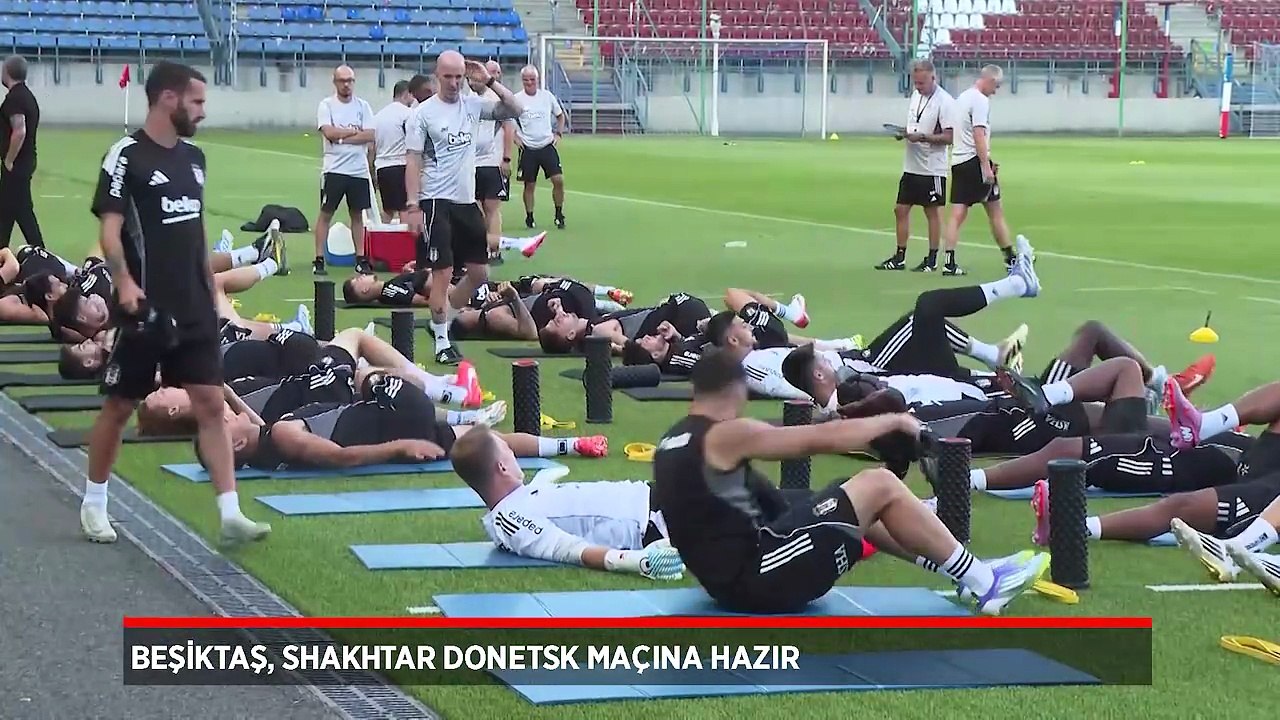 Beşiktaş, Shakhtar Donetsk maçına hazır!