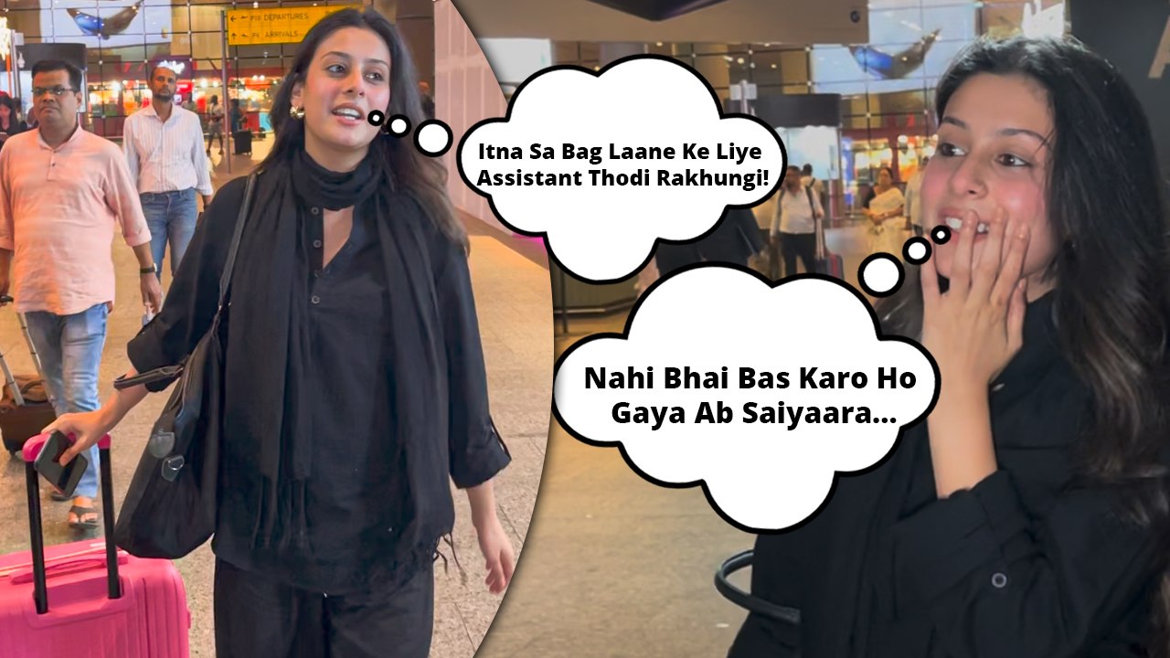 Itne Se Bag Ke Liye Assistant Thodi Rakhungi - Isha Malviya's All-Black Ethnic Avatar | Saiyaara