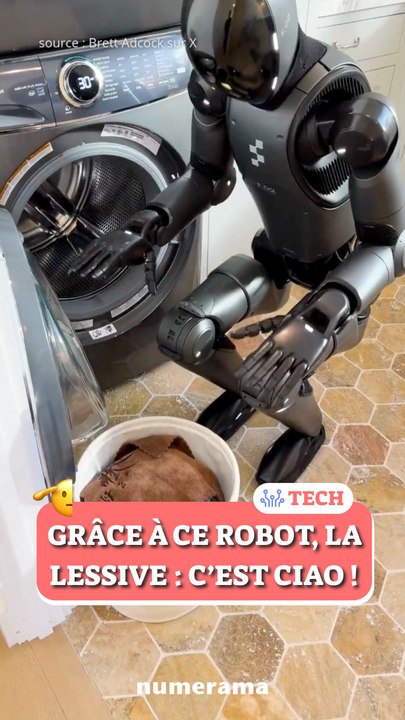 Ce ROBOT fait vos LESSIVES à votre place !