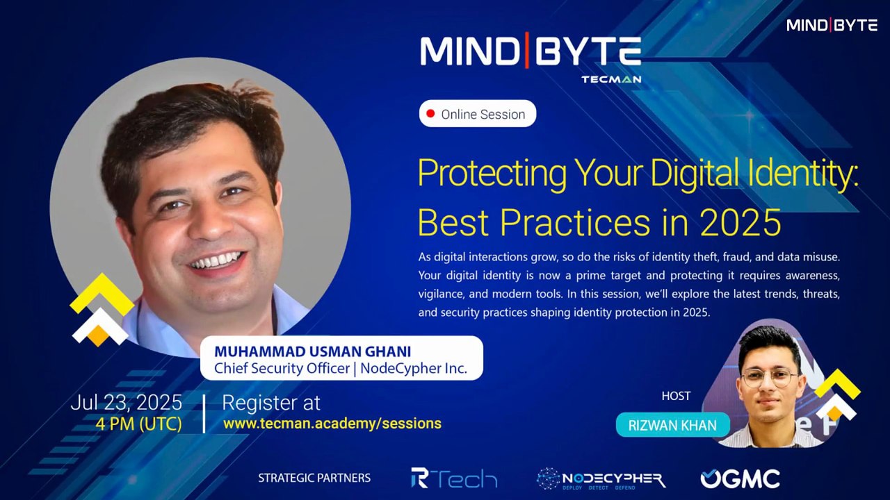 Protecting Your Digital Identity_ Best Practices in 2025 _ with M_ Usman Ghani _ Mind Byte