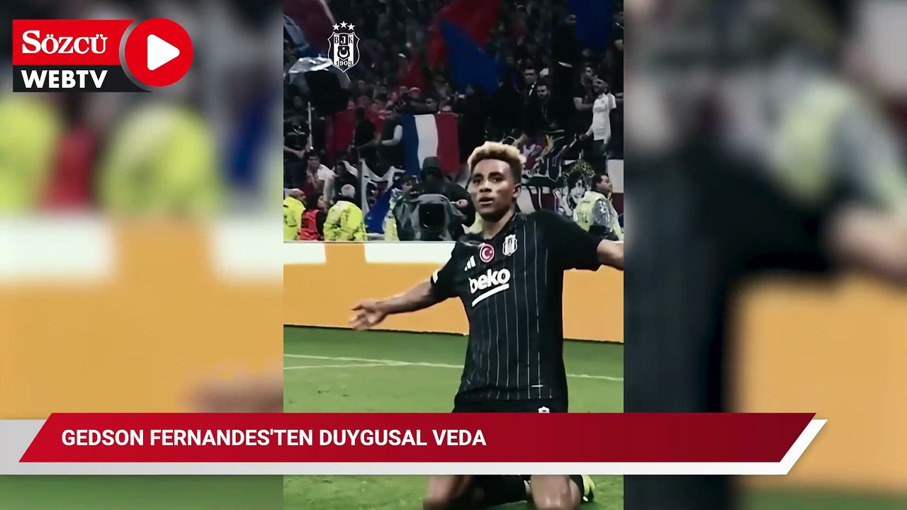 Gedson Fernandes'ten duygusal veda