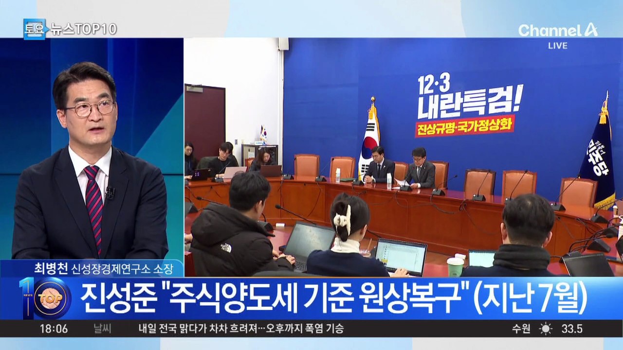 폭락했는데도…진성준 “주식시장 안 무너진다”