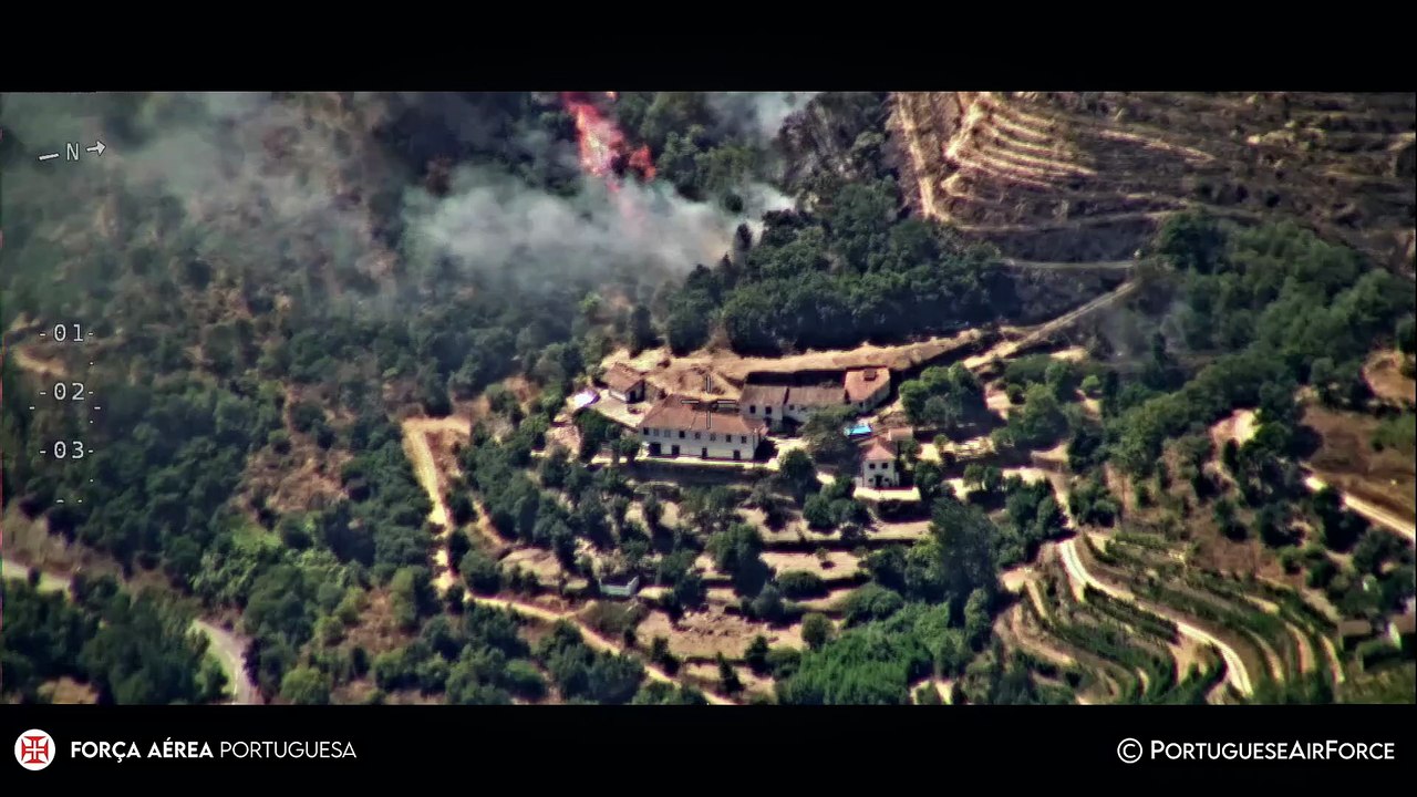 força aérea incêndios