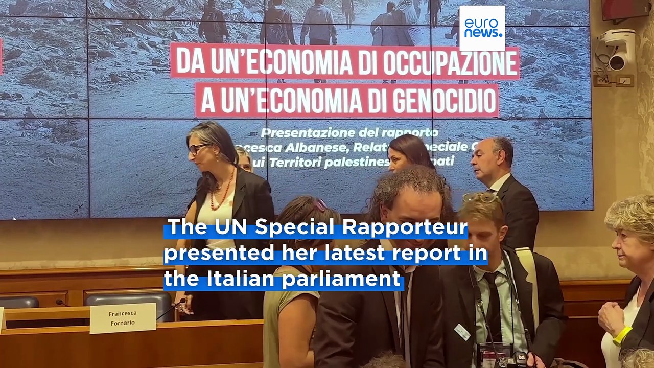 Albanese: 'Sanctions against me? An attack on the heart of multilateralism'