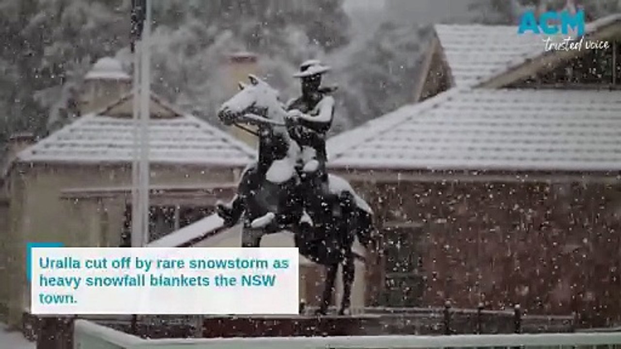 Uralla has significant snow falls.